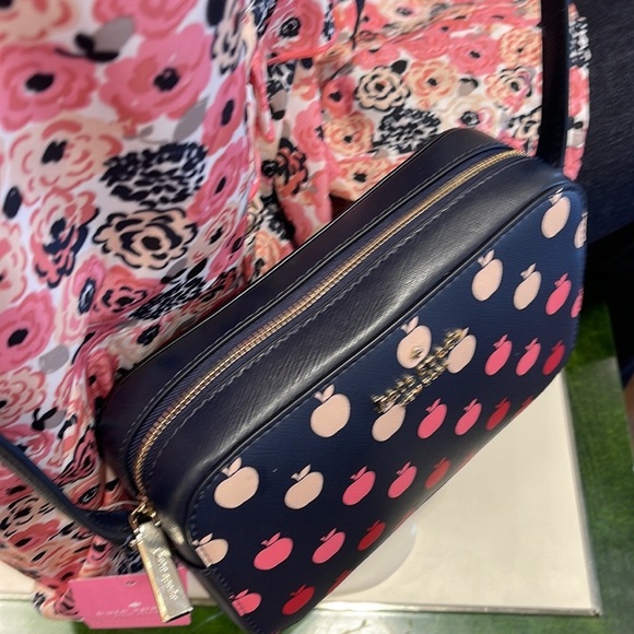 Kate Spade Staci Mini Camera Bag & Staci Small Slim Card Holder Orchard Degrade - Picture 15 of 16